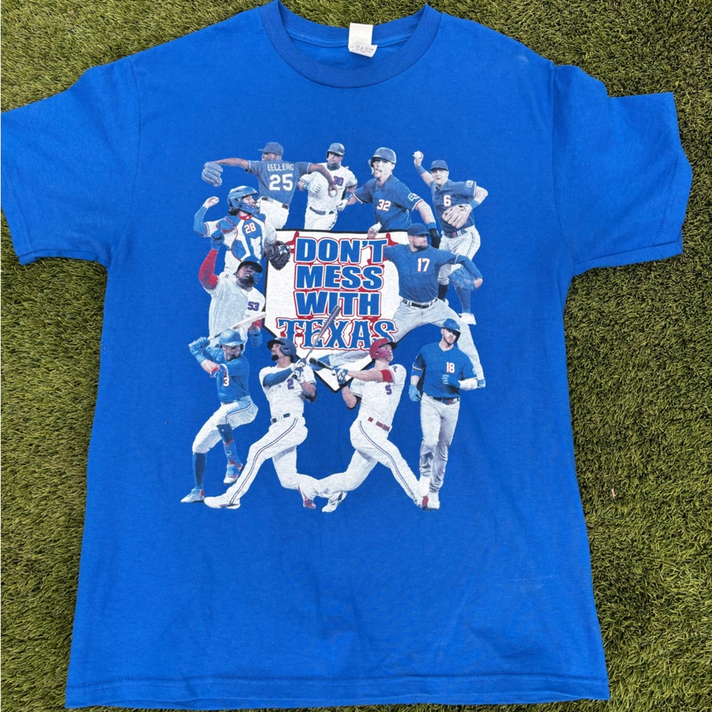 Don’t mess with texas rangers tee